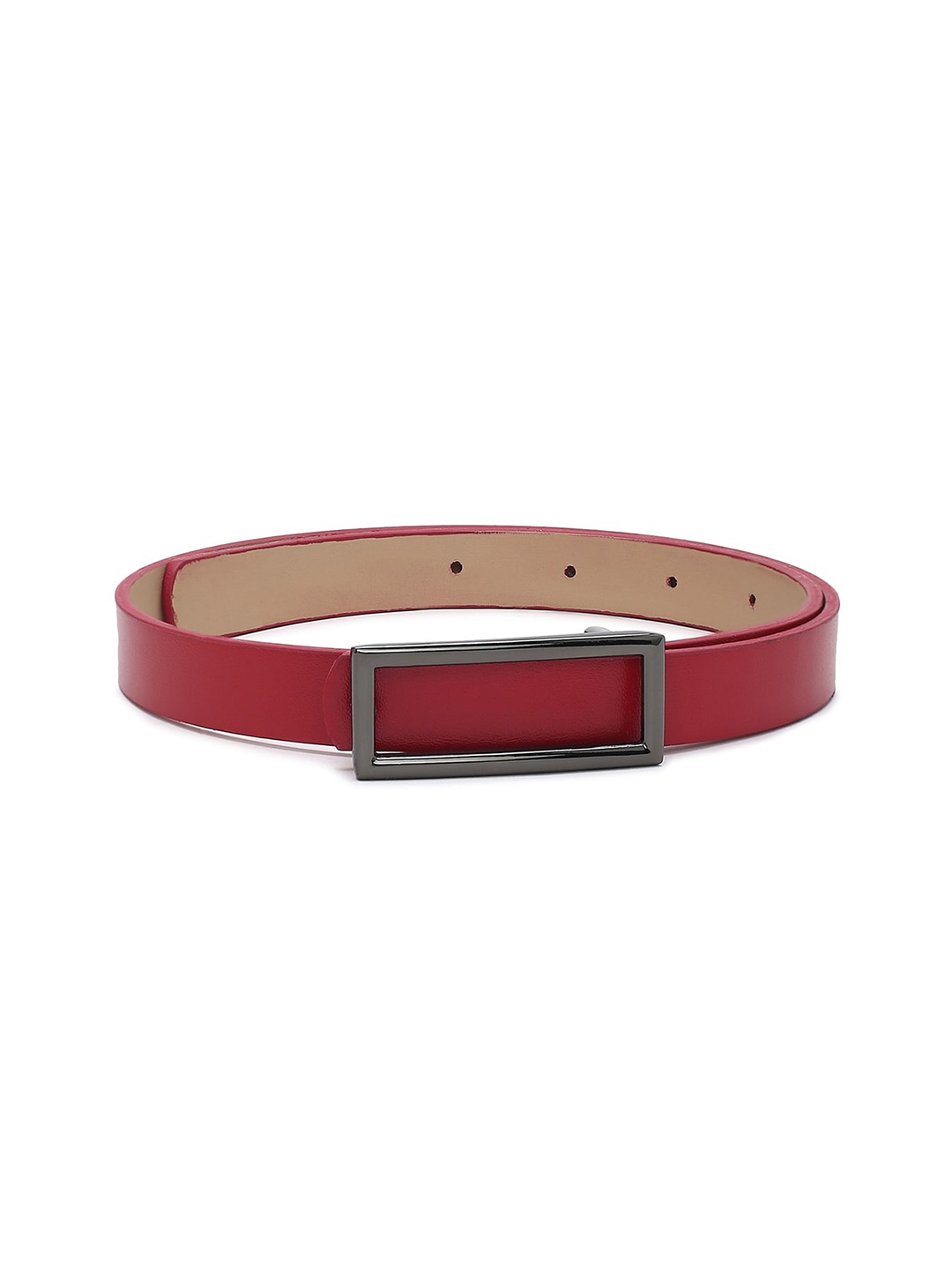 

CRUSSET Girls Textured Casual Belt, Red