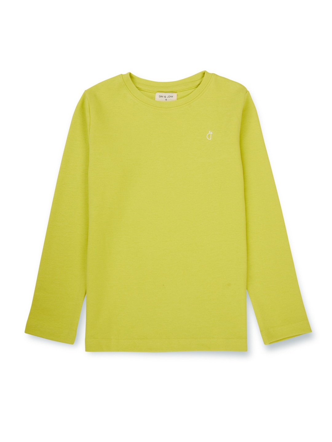 

Gini and Jony Girls Cotton Regular Top, Green