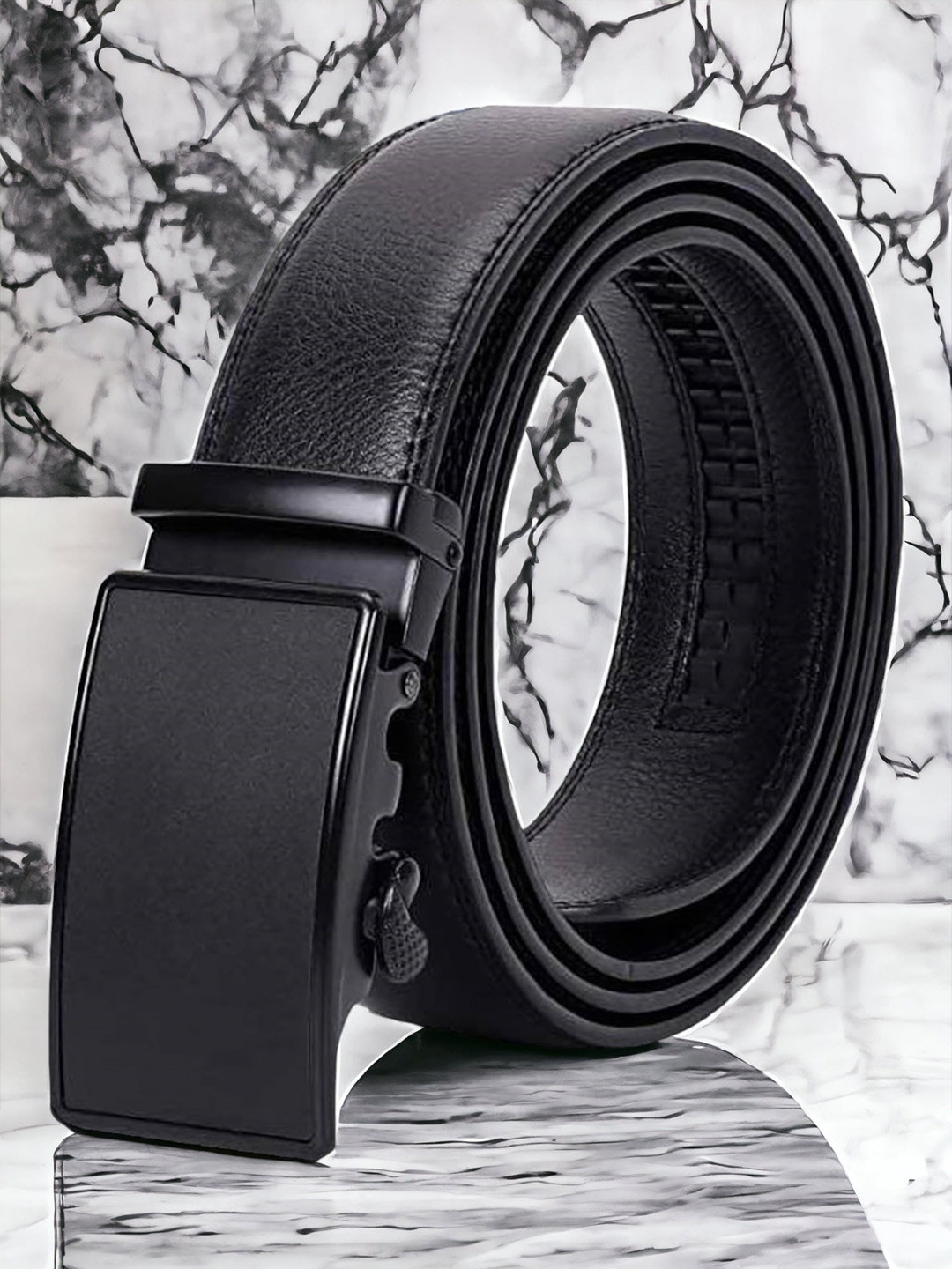 

INVICTUS Men Textured Belt, Black