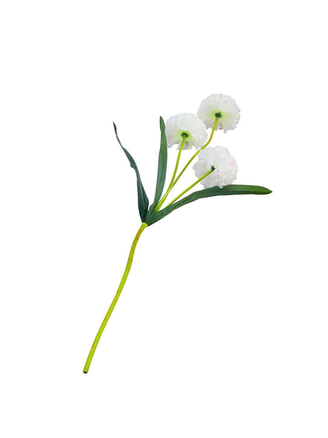 

Athome by Nilkamal White & Green Artificial Flower Stick With Leaves