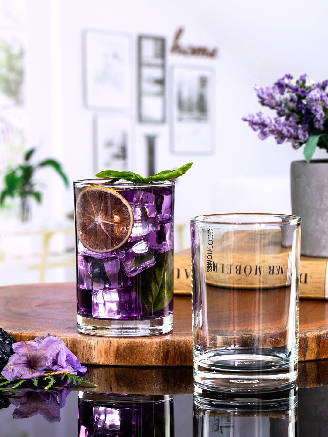 

GOODHOMES Transparent 6-Pcs Juice Glass Tumbler - 260 ml