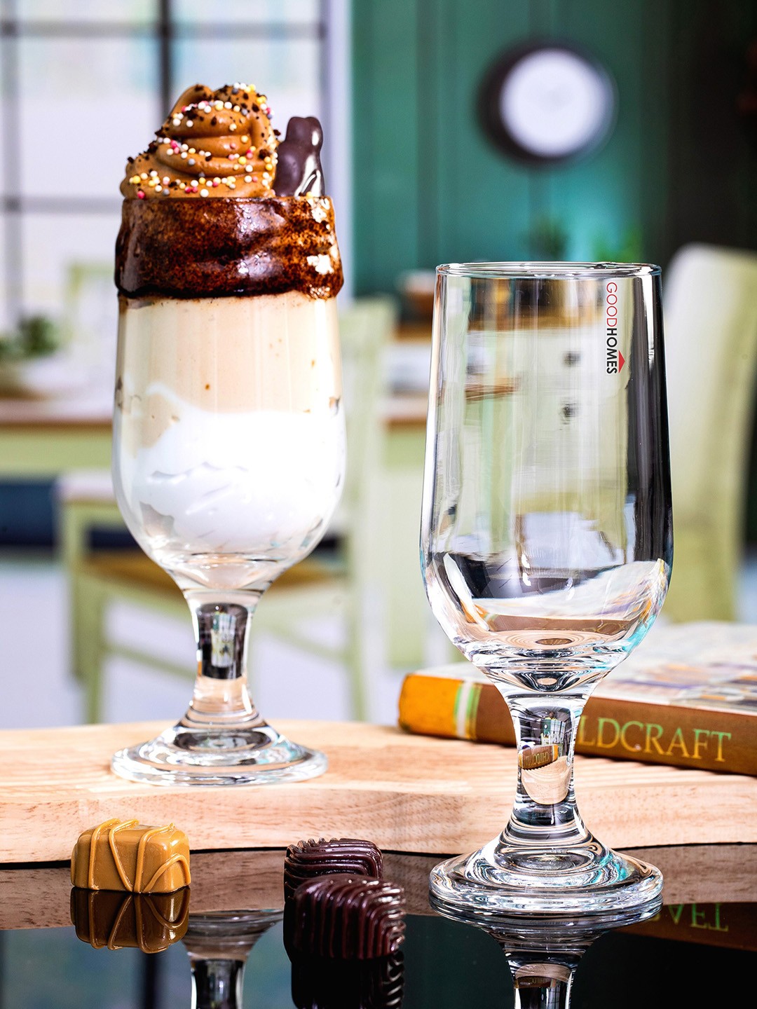 

GOODHOMES Tumbler 6-Pcs Transparent Dessert Glass 360ml