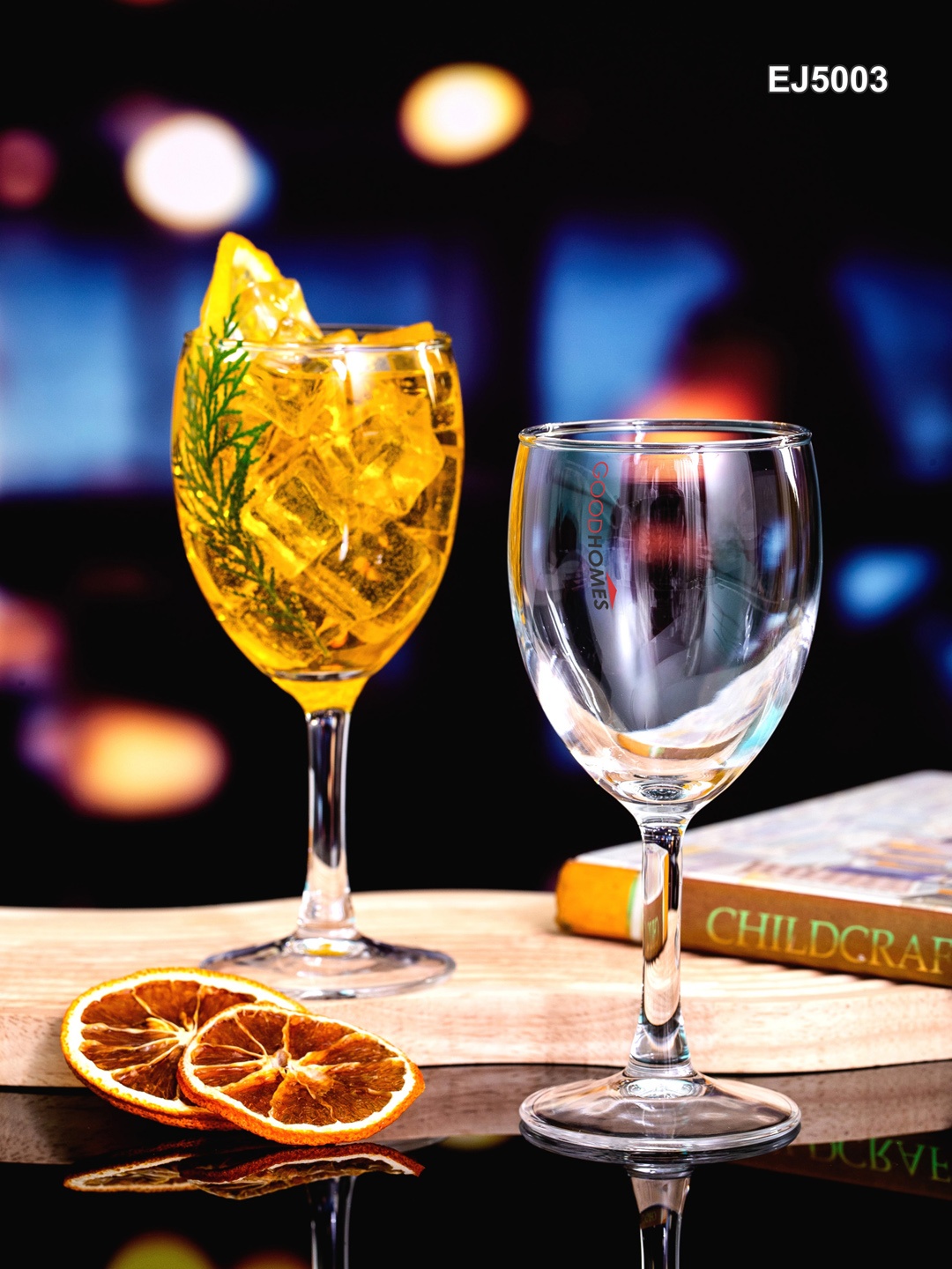 

GOODHOMES Tumbler 6-Pcs Transparent Wine Glass 220ml