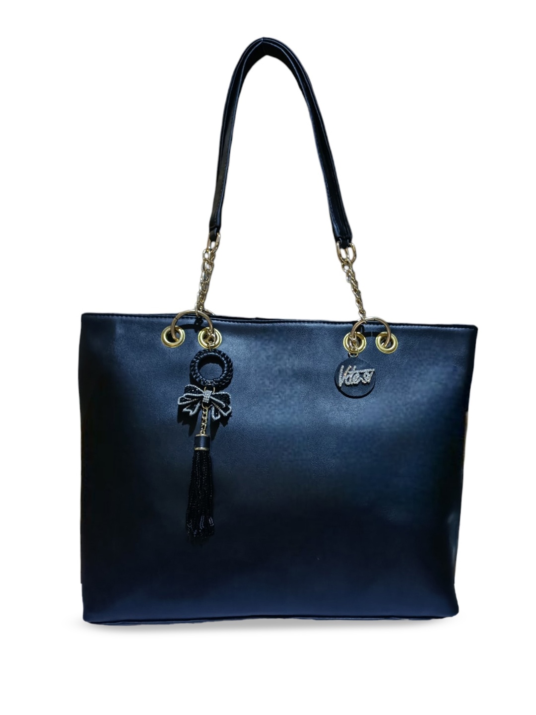 

Vdesi Structured Shoulder Bag, Blue