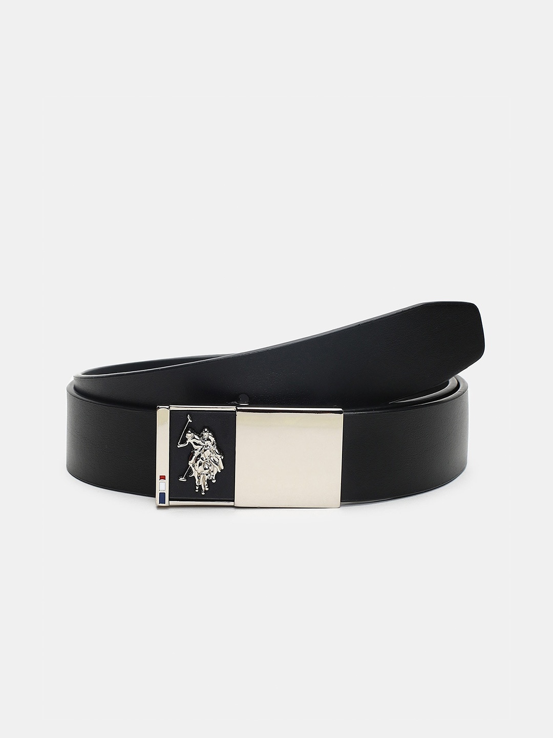 

U.S. Polo Assn. Men Black Leather Belt