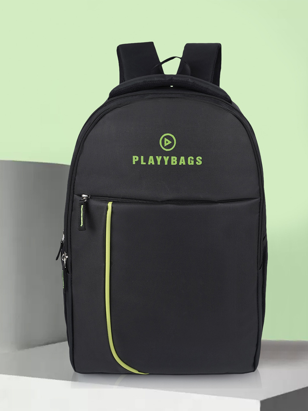 

PLAYYBAGS Unisex Medium Backpack, Black