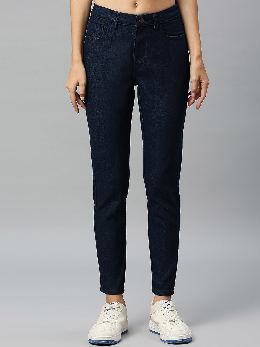 

Chemistry Women Skinny Fit Clean Look Stretchable Jeans, Blue