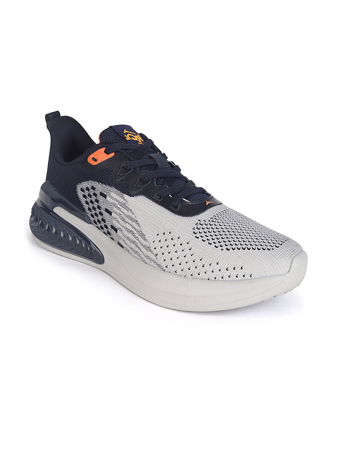 

JQR Men WAVE l-EVA Technology Lace-Up Running Shoes, Grey