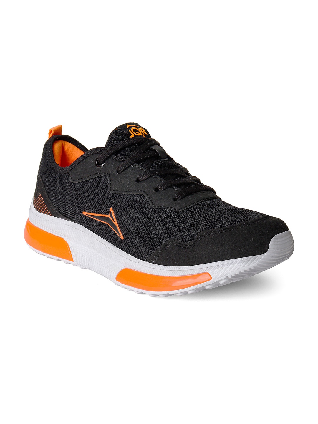 

JQR Boys Mesh Running l-EVA Technology Sports Shoes, Black