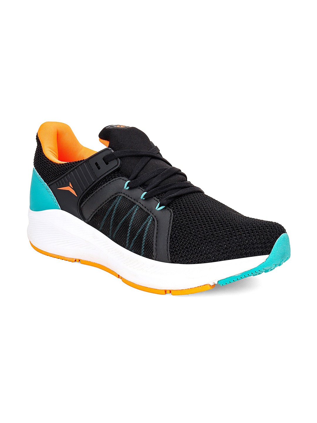 

JQR Boys Mesh Running l-EVA Technology Sports Shoes, Black