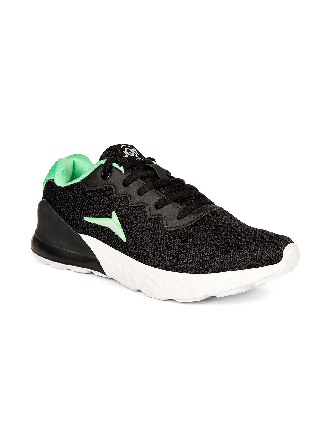 

JQR Kids KONTRA KONTRA Mesh l-EVA Running Shoes, Black