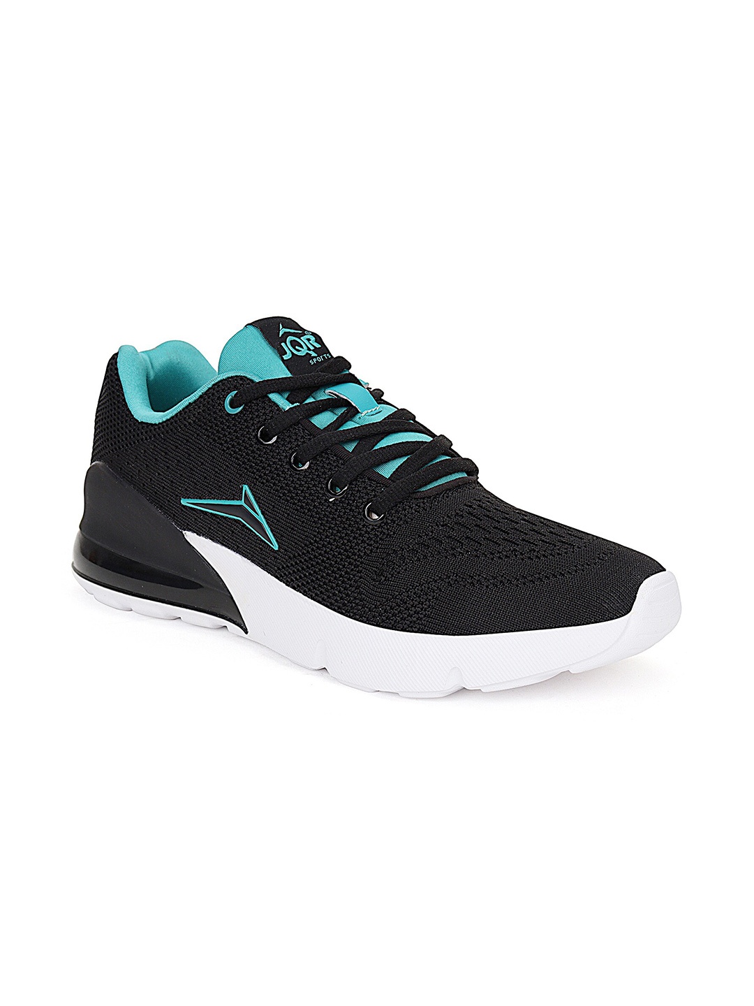 

JQR Boys Mesh Running l-EVA Technology Sports Shoes, Black