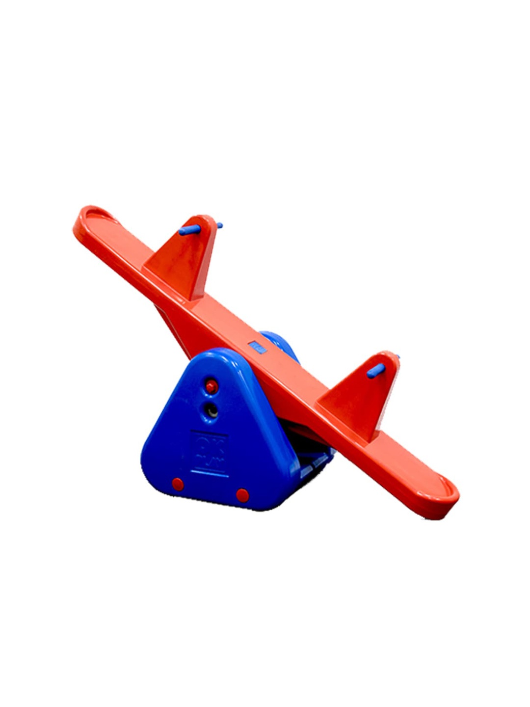 

OK PLAY Kids Molded Seats Play See Saw, Red