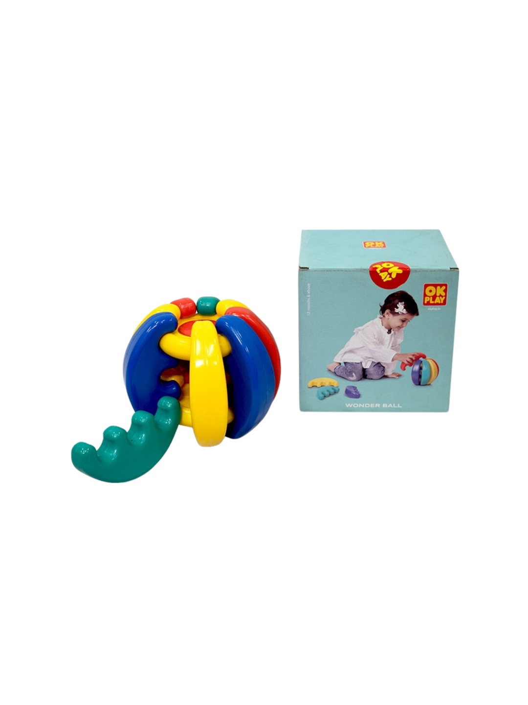 

OK PLAY Kids Wonder Ball, Yellow
