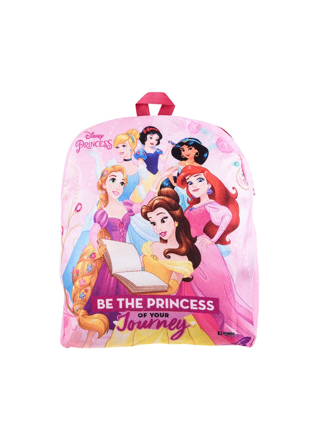 

Kuber Industries 2 Compartment Kids School Bag Graphic Printed Ergonomic Backpack, Pink