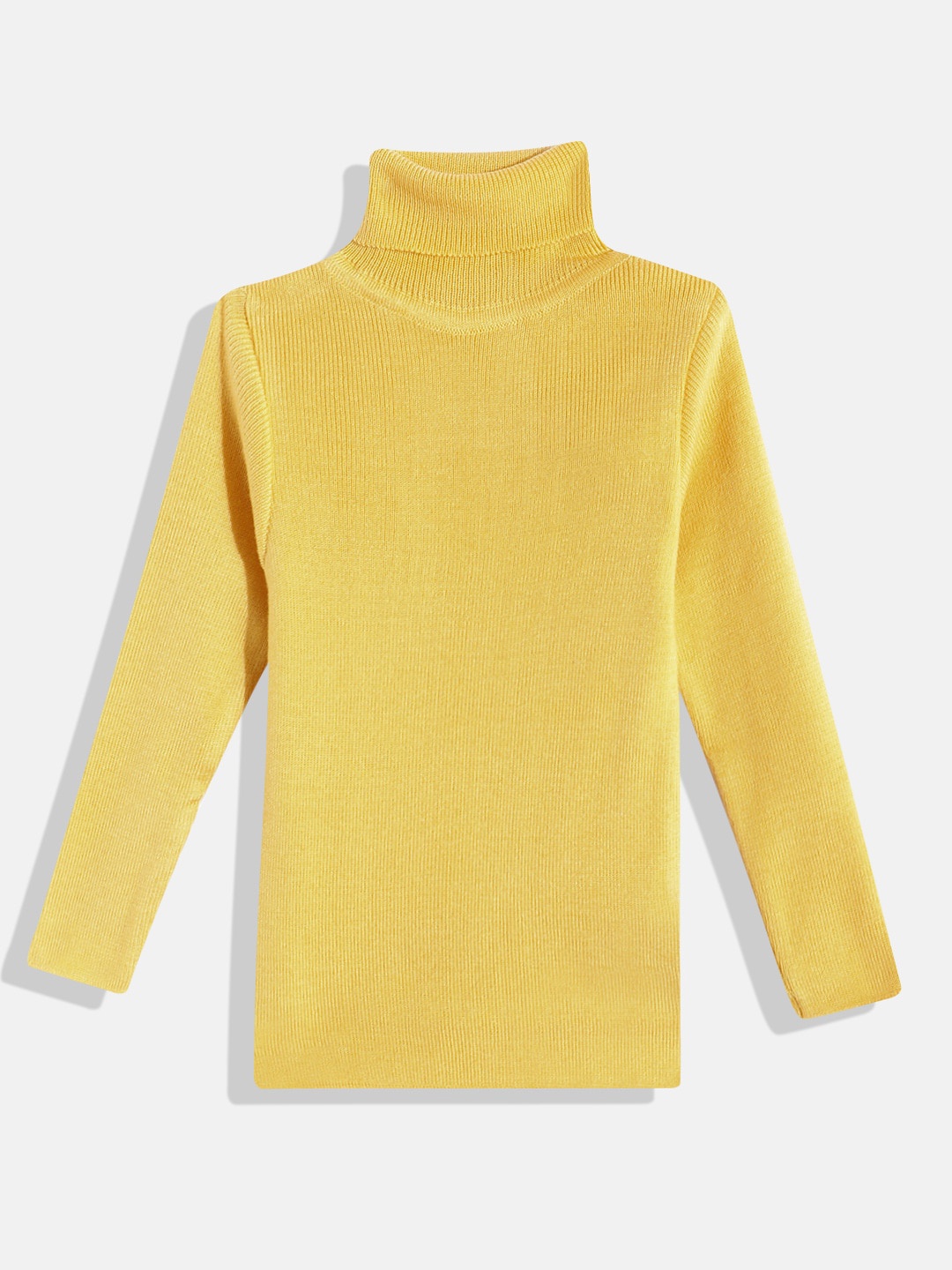 

RVK Kids Turtle Neck Skivi Acrylic Pullover, Yellow