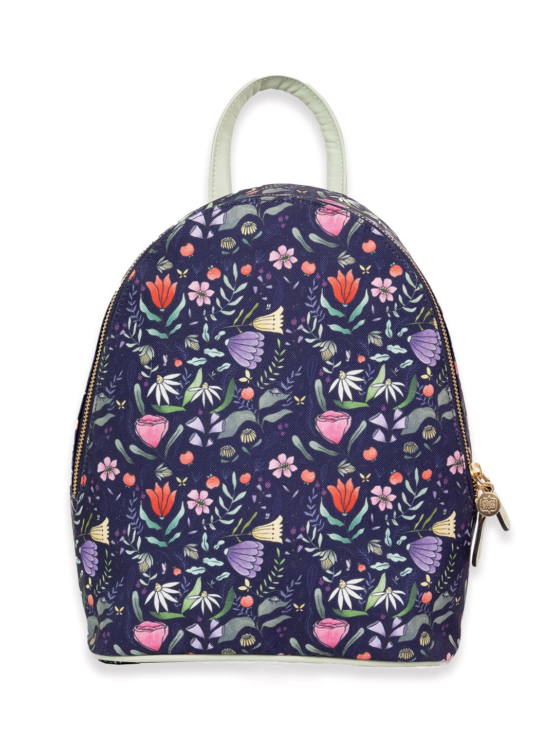 

Alicia Souza Floral Printed Backpack, Purple