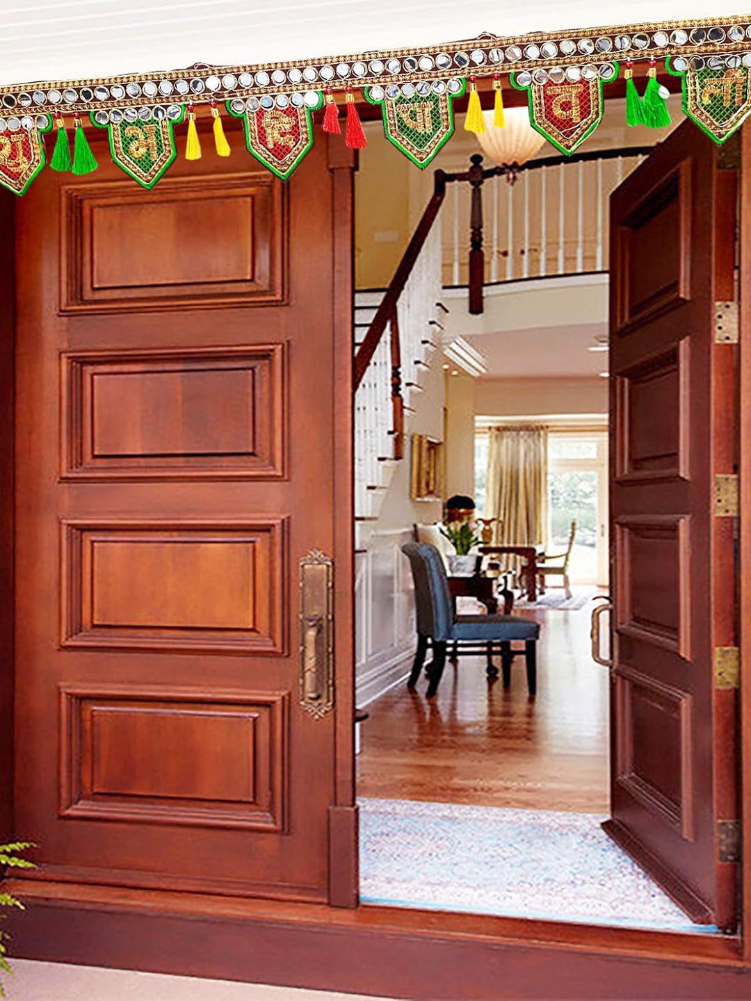 

Ascension Red & Green Subh Deepawali Design Toran