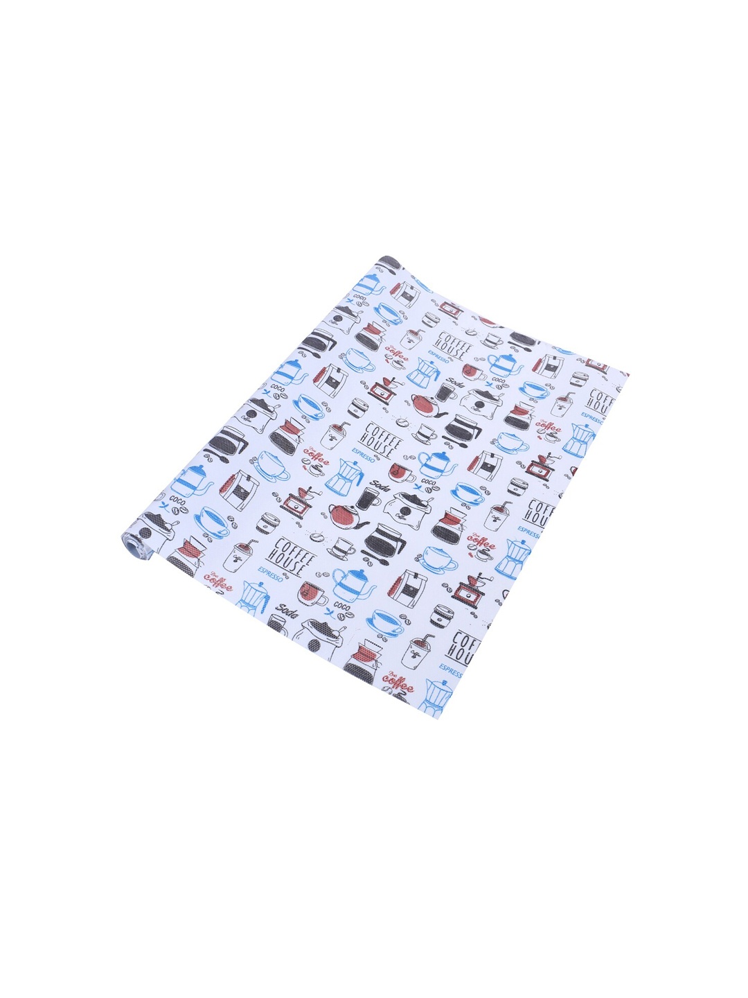 

Kuber Industries White Printed Kitchen Cabinet Shelf Mat