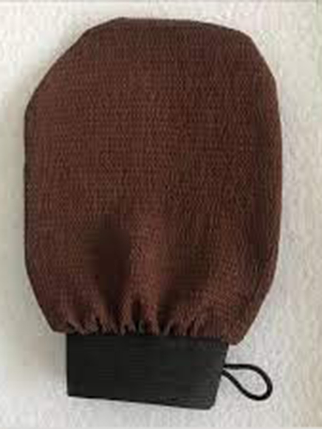 

WBC WorldBeautyCare Moroccan Hammam Single layered Gloves, Brown