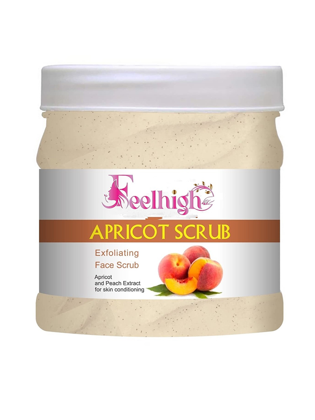 

FEELHIGH Apricot Scrub For Skin Conditioning - 500ml, Multi