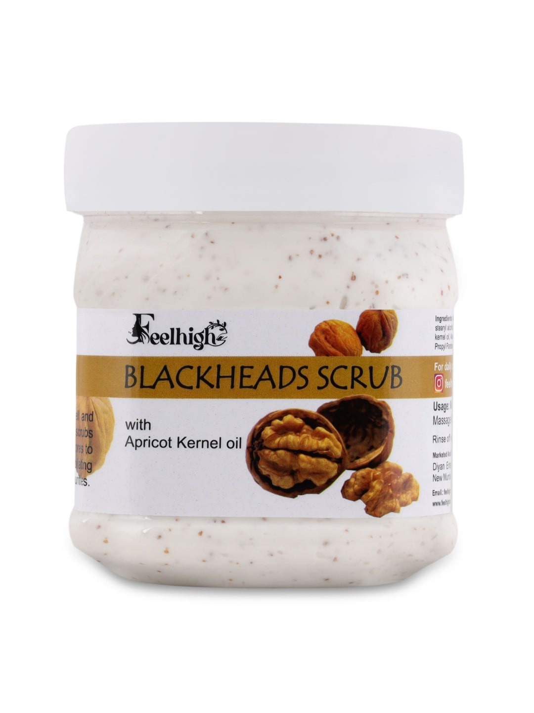 

FEELHIGH Diamond Scrub For Blackhead & Whiteheads - 500ml, Multi