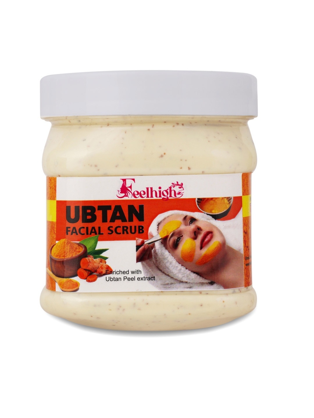 

FEELHIGH Ubtan Facial Scrub For Tan Removal - 500ml, Multi