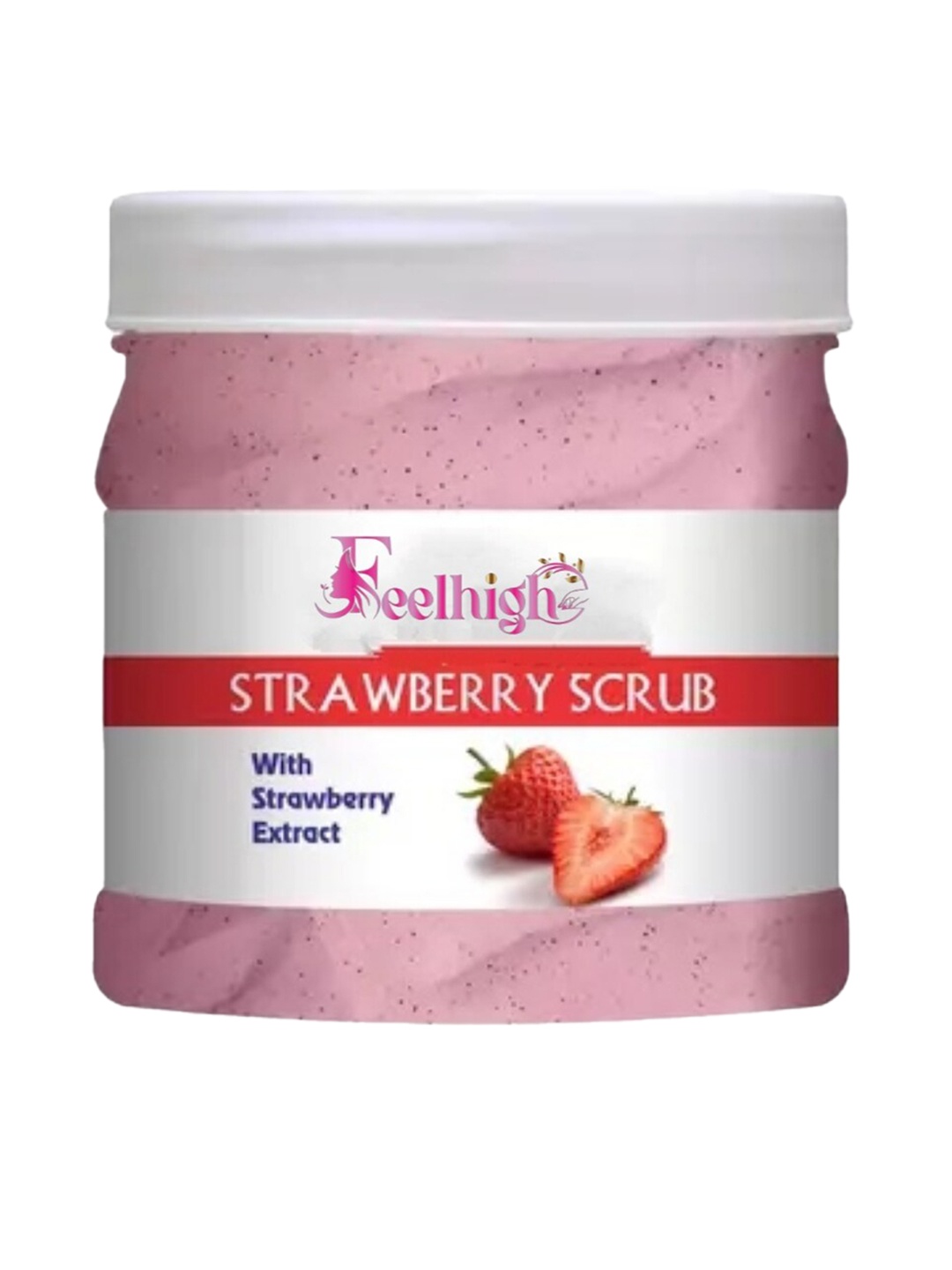 

FEELHIGH Strawberry Scrub With Strawberry Extract - 500ml, Multi