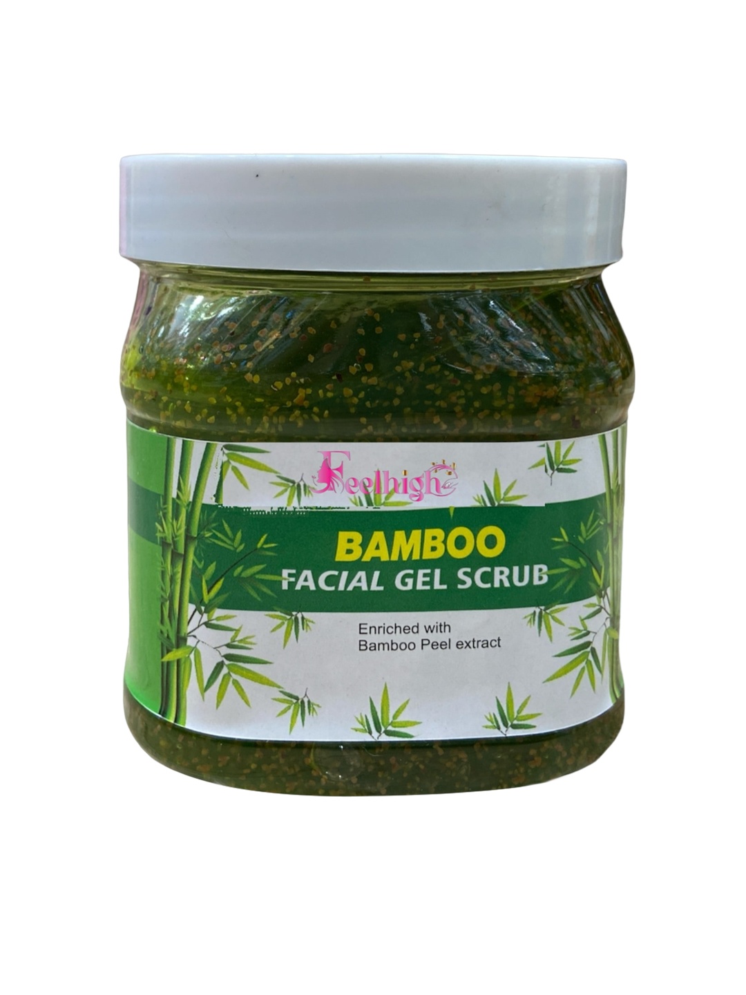 

FEELHIGH Bamboo Gel Facial Scrub Perfect Strength & Fairness - 500ml, Multi