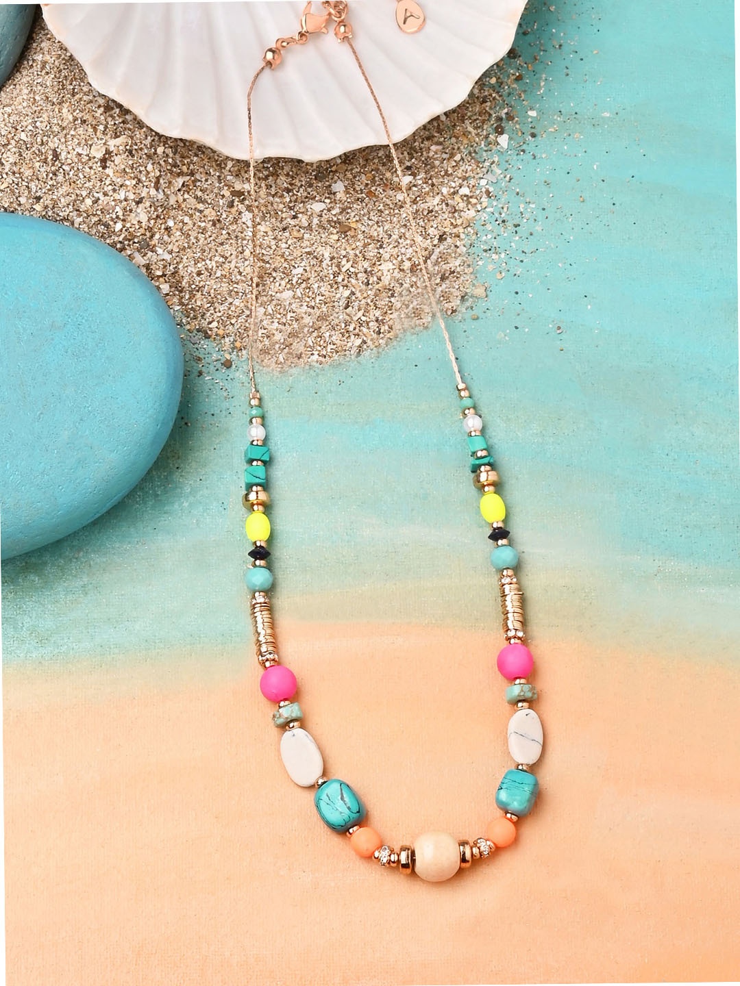 

Accessorize Minimal Necklace, Gold