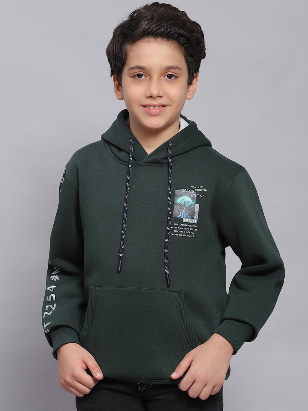 

Monte Carlo Boys Hooded Sweatshirt, Green