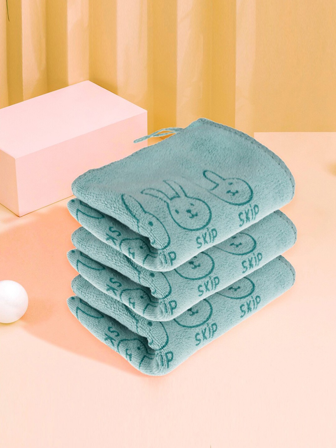

Kuber Industries Green 5 Pieces Printed Cotton Lint-Free Kitchen Towels