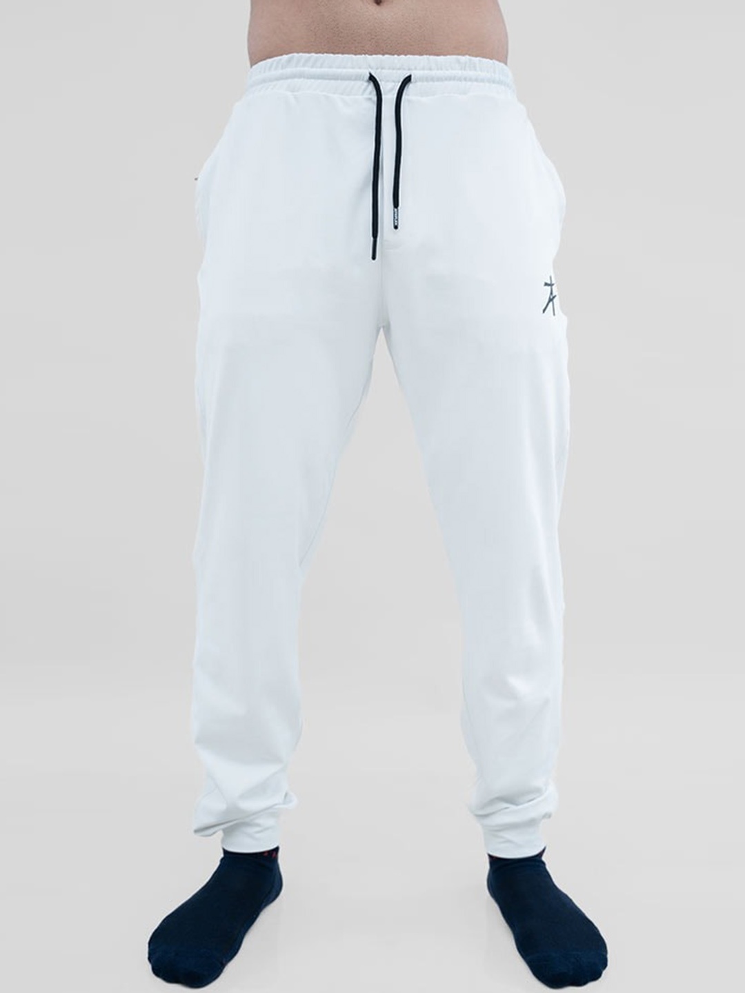 

Athflex Men Regular Fit Joggers, White