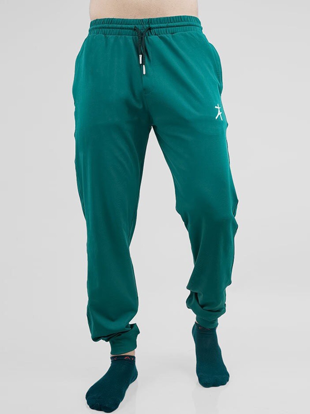 

Athflex Men Regular Fit Joggers, Green