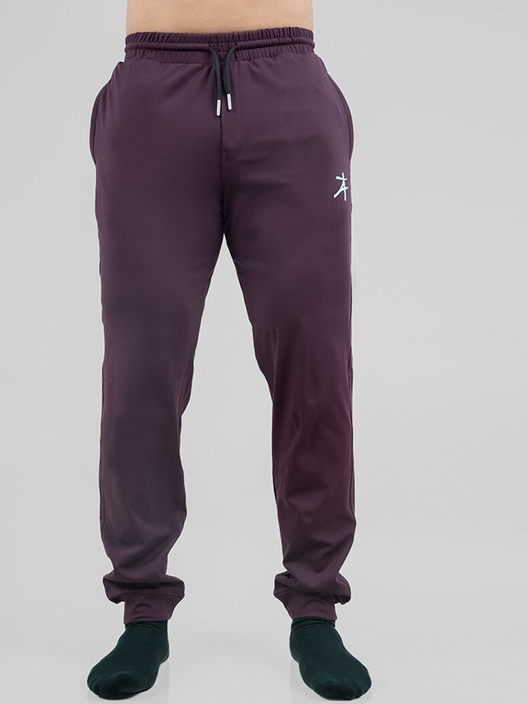 

Athflex Men Regular Fit Joggers, Maroon