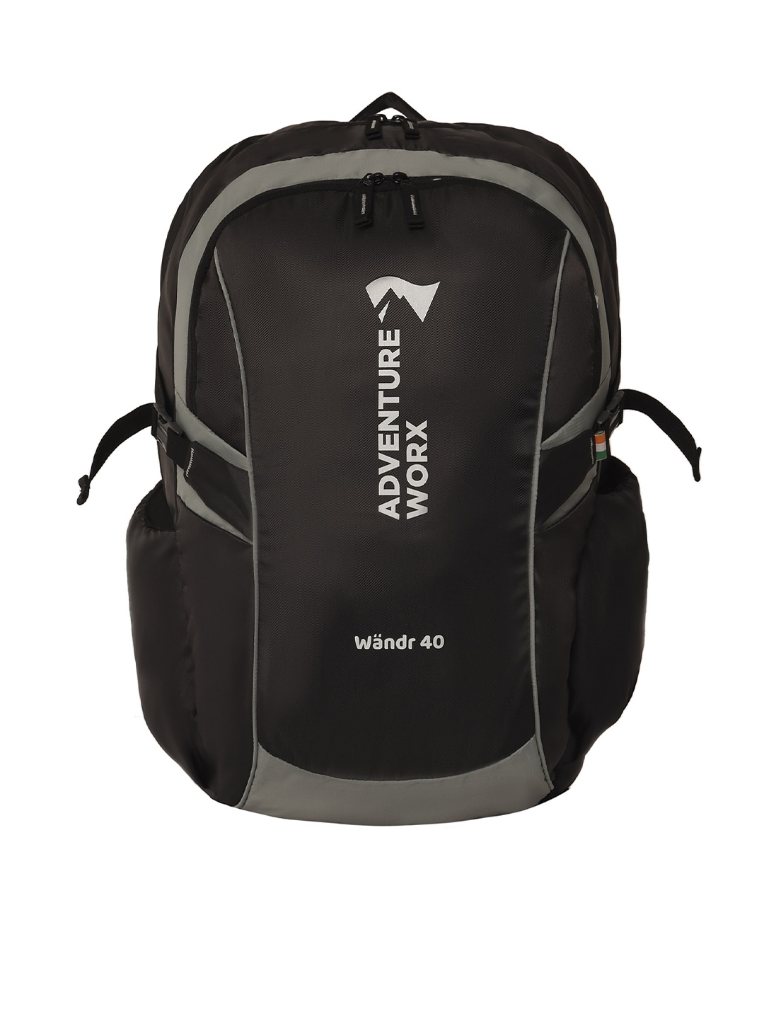 

ADVENTURE WORX Unisex Brand Logo Backpack - Laptop Up To 18 Inches, Grey