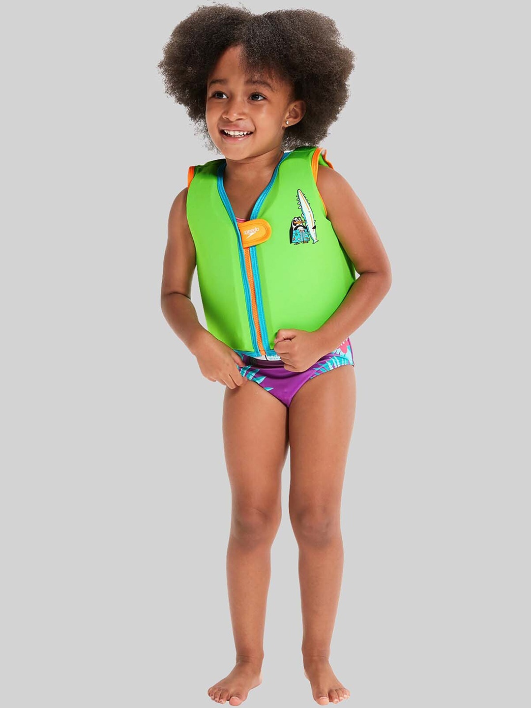 

Speedo Printed Float Vest, Green