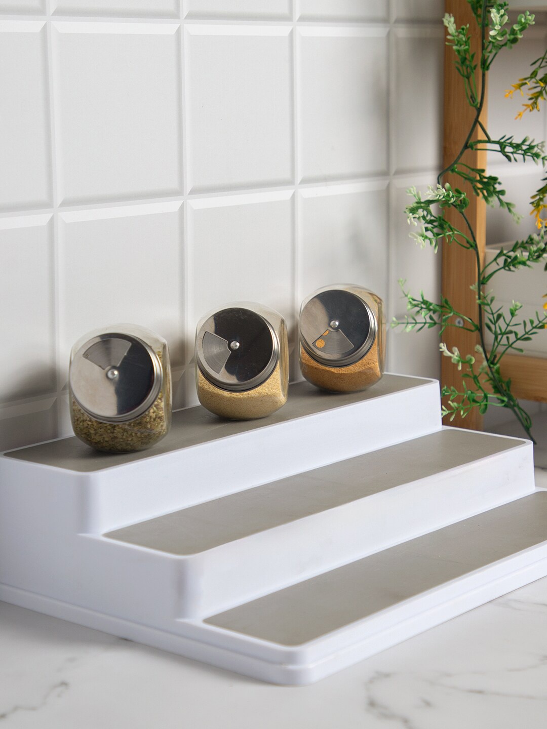 

Anko White 3 Pieces Metal Tier Shelf