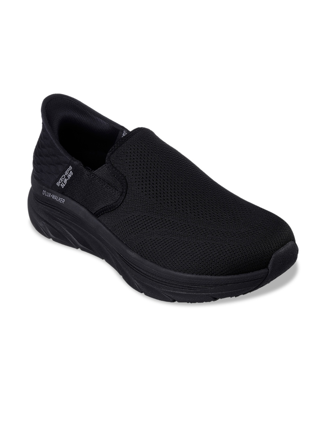 

Skechers Men Slip-ins Relaxed Fit: D'Lux Walker - Orford Slip-On Sneakers, Black