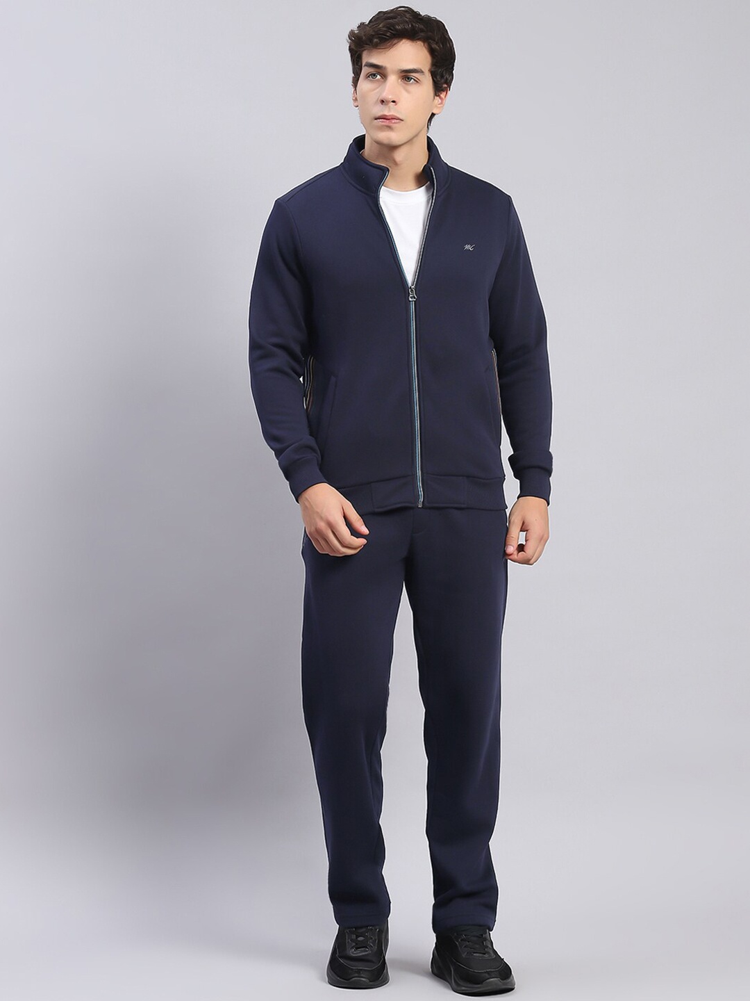 

Monte Carlo Mock Collar Tracksuits, Navy blue