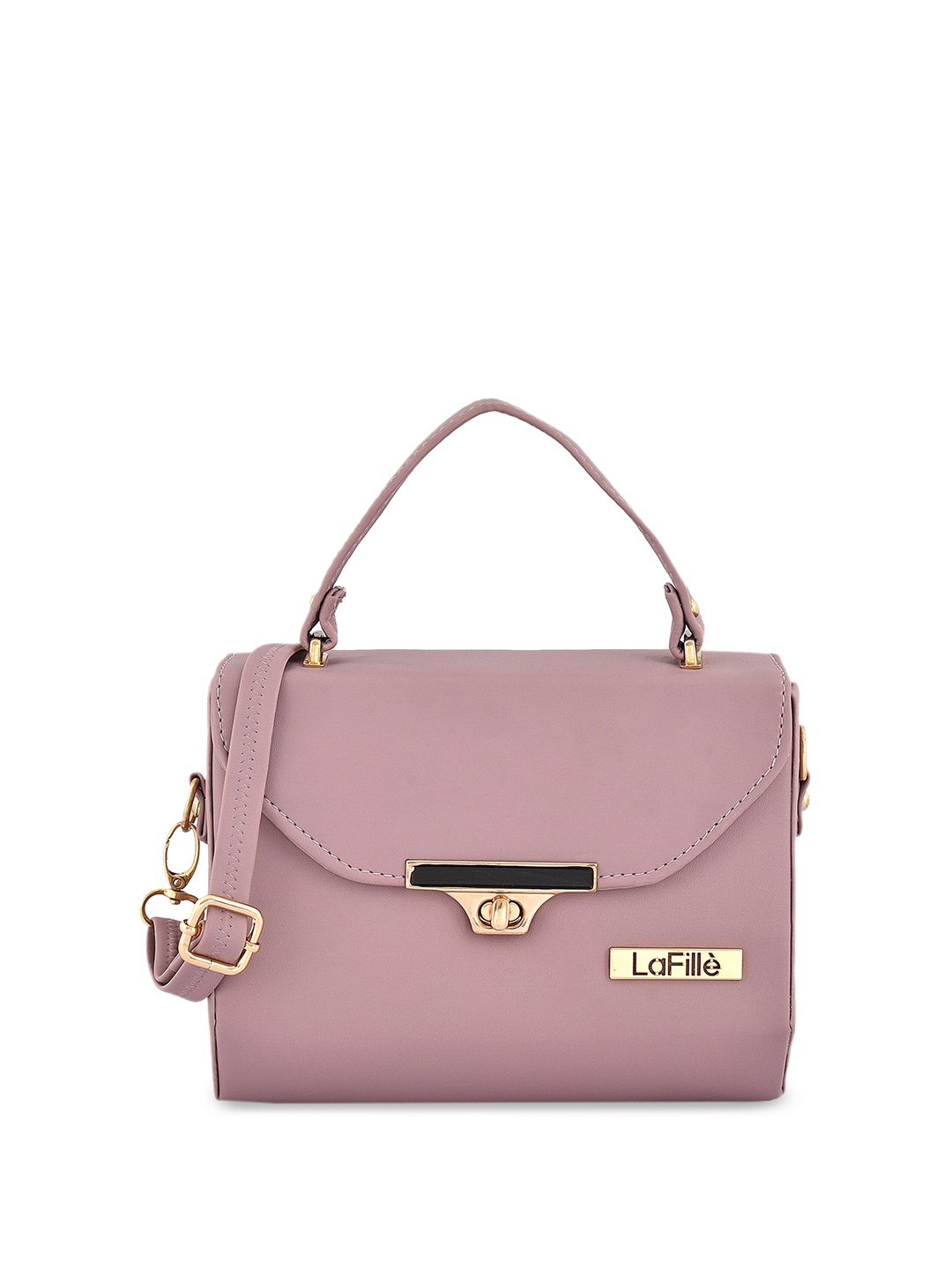 

LaFille PU Structured Handheld Bag, Rose
