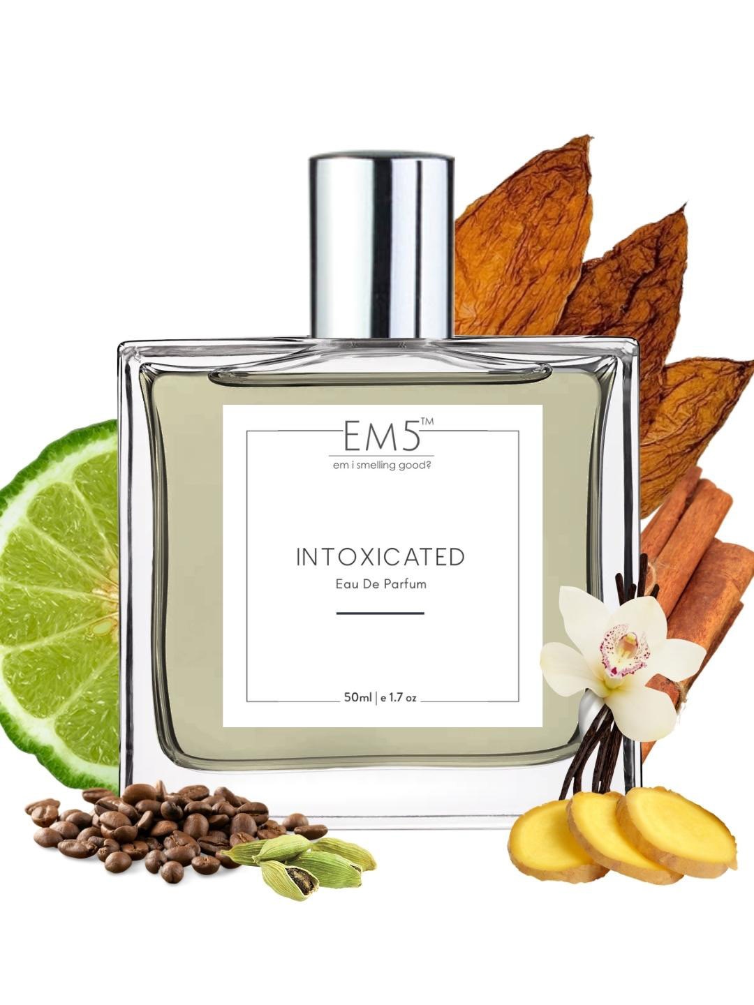 

EM5 Intoxicated Eau De Parfum 50ml, Transparent