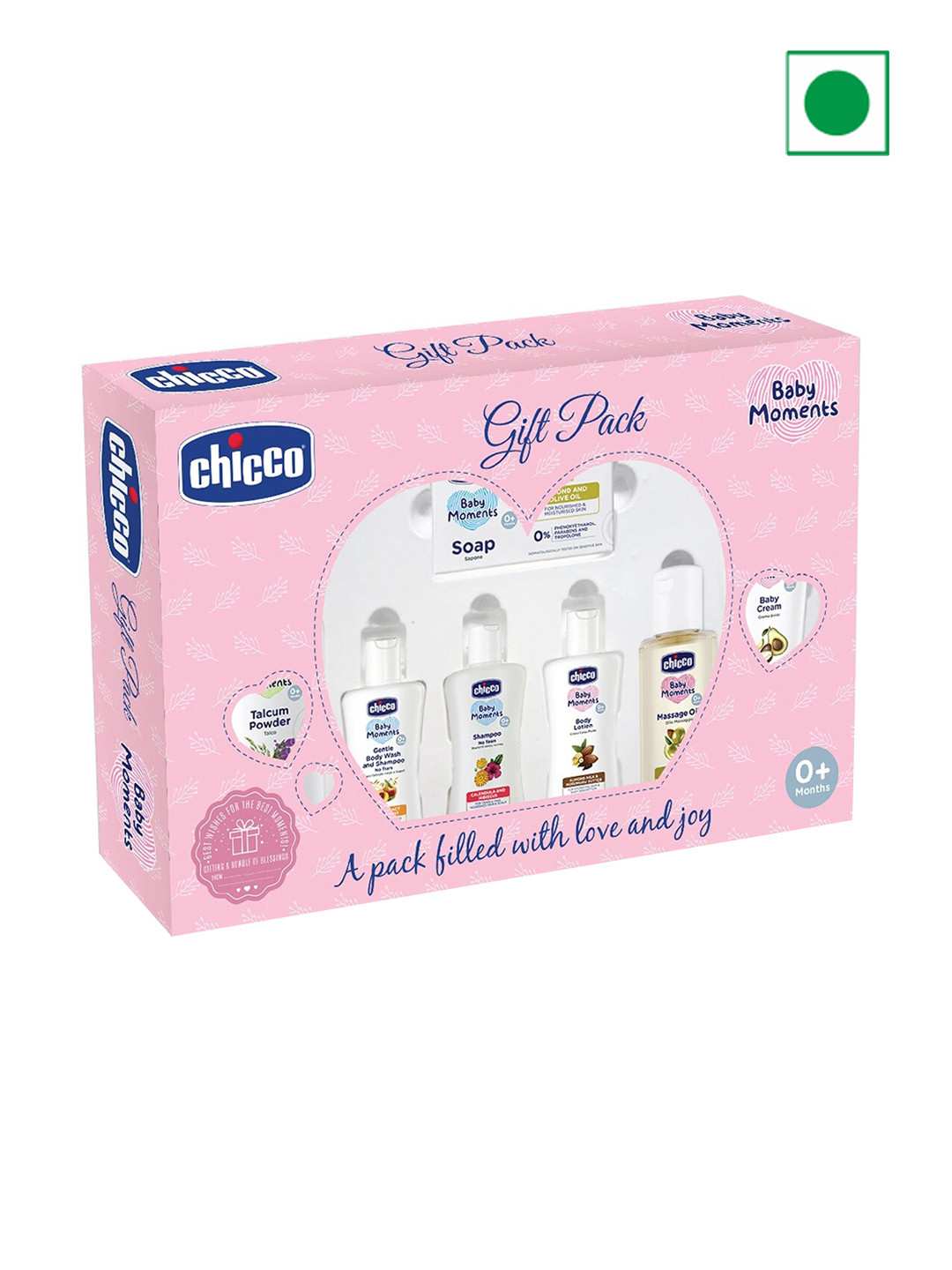 

Chicco Baby Moments Essential Gift Set, Pink