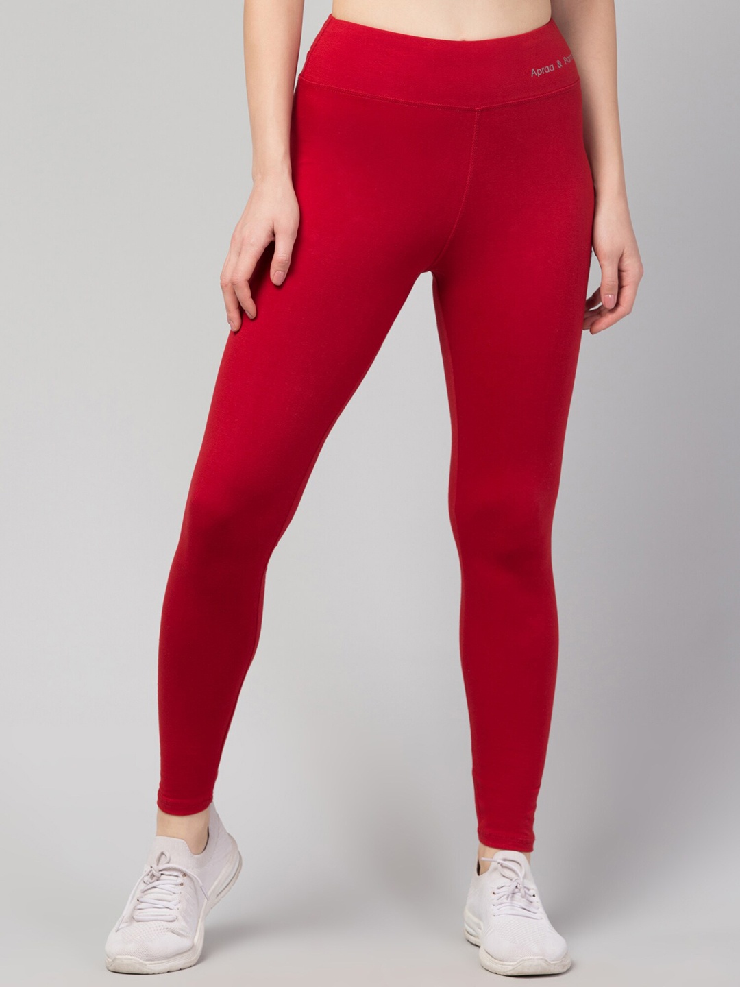 

Apraa & Parma Slim-Fit Ankle-Length Leggings, Maroon