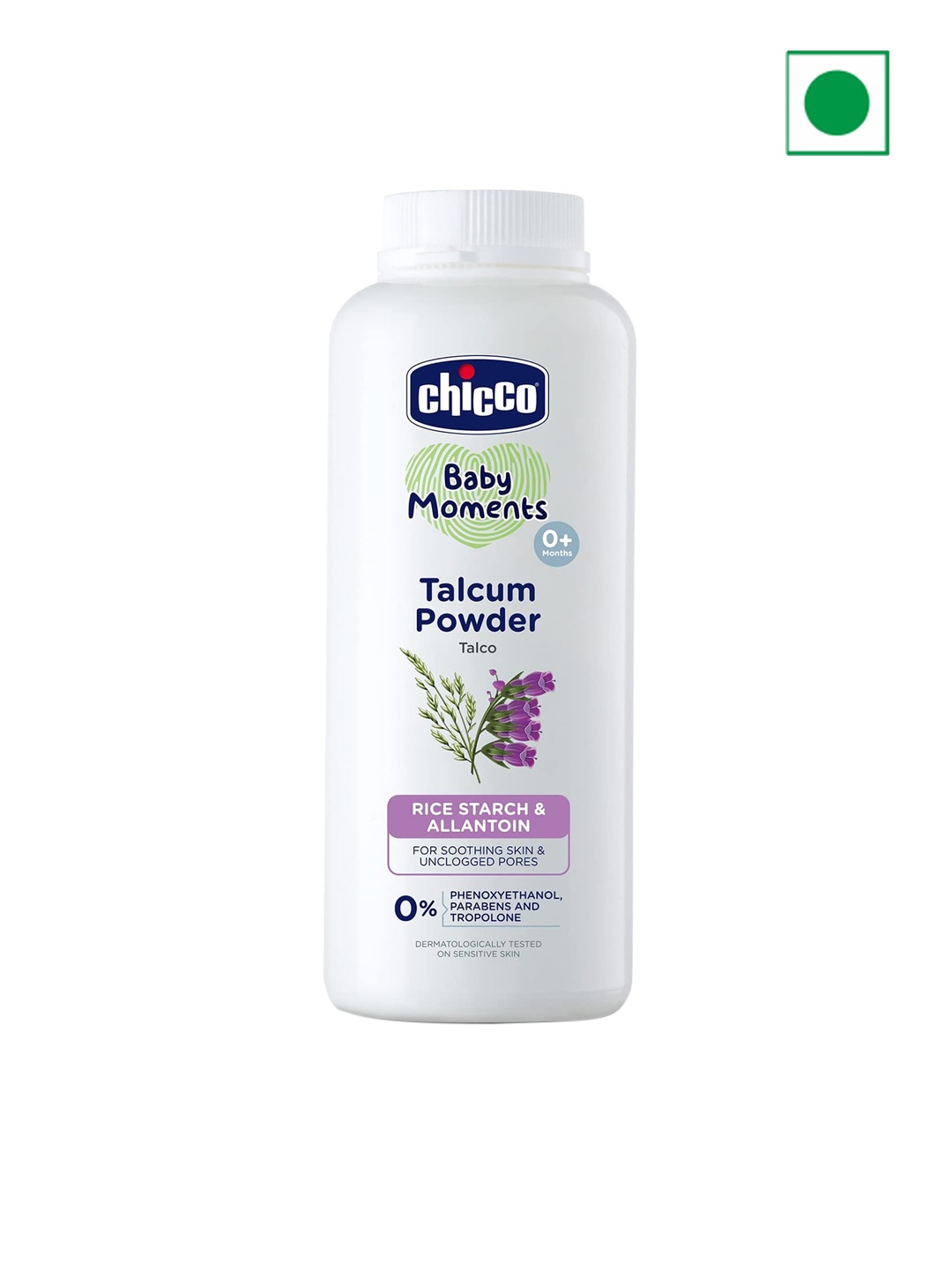 

Chicco Baby Moments Talcum Powder with Natural Ingredients - 150 g, White