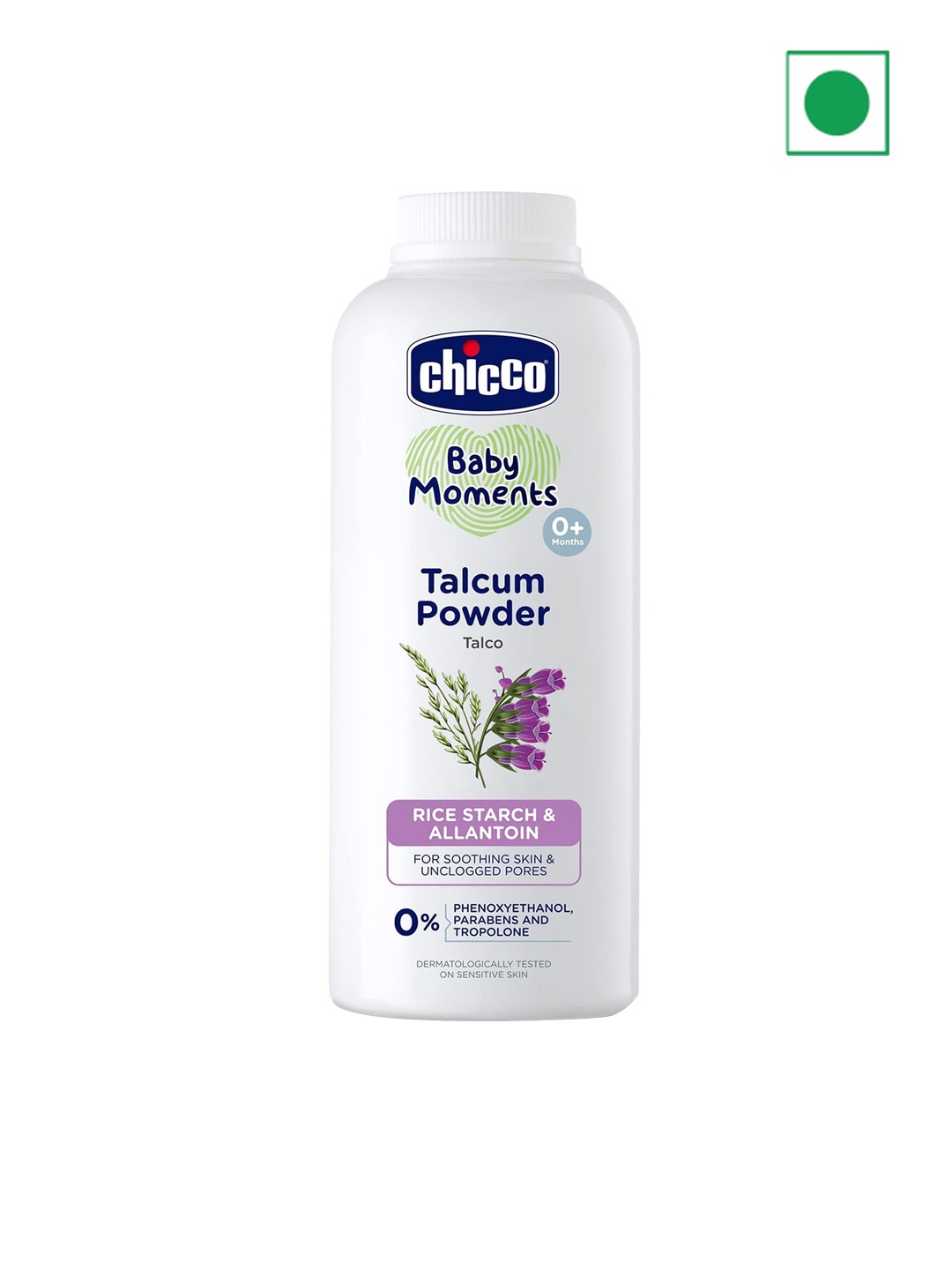 

Chicco Baby Moments Talcum Powder Soothes & Moisturizes 300g, White