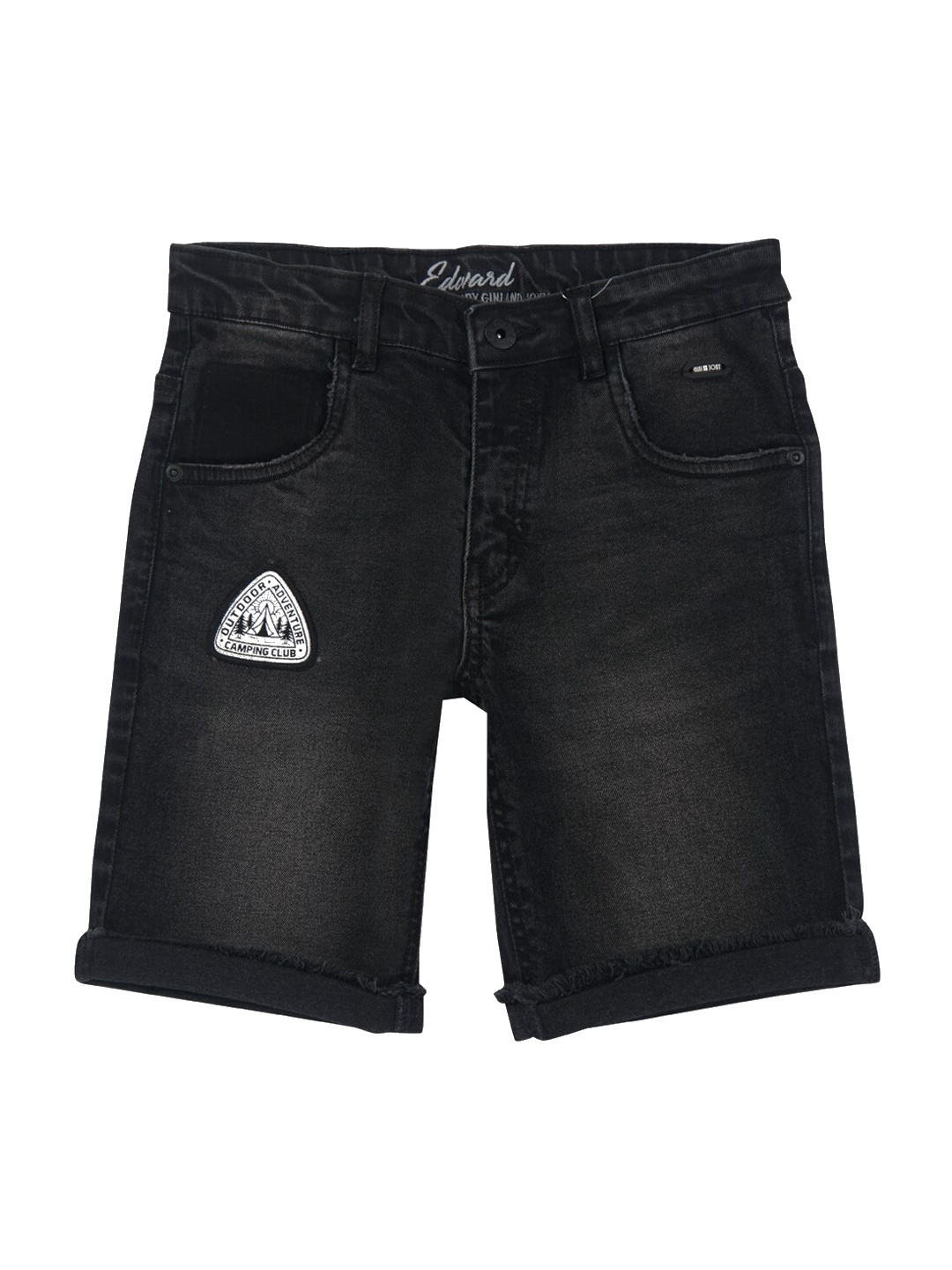 

Gini and Jony Boys Denim Shorts, Grey