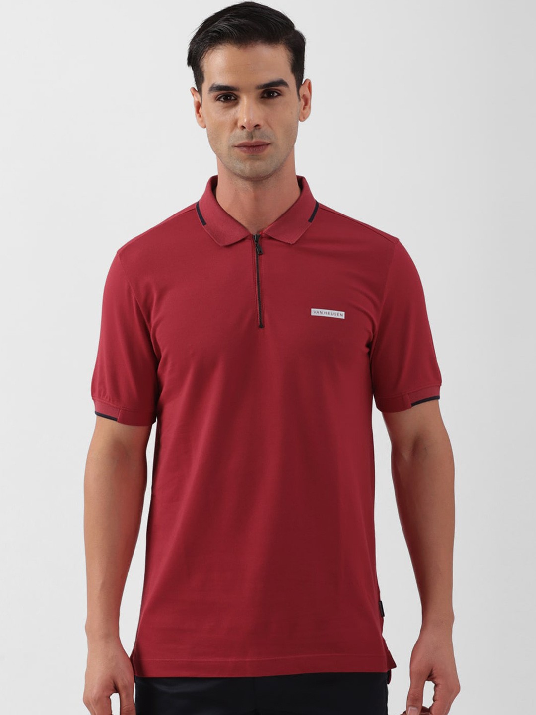 

Van Heusen Sport Polo Collar Casual T-Shirt, Red