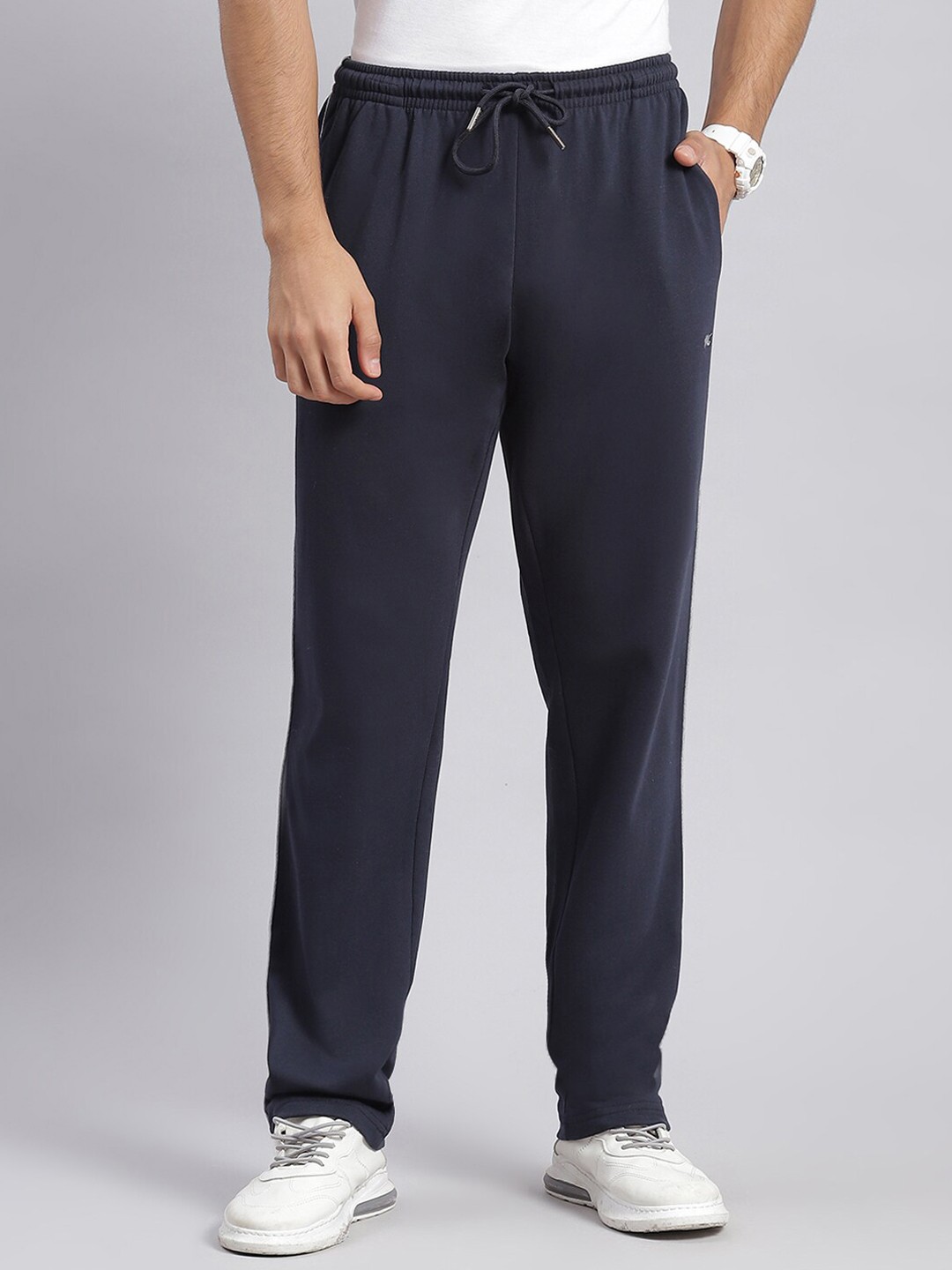 

Monte Carlo Men Regular Fit Track Pants, Navy blue