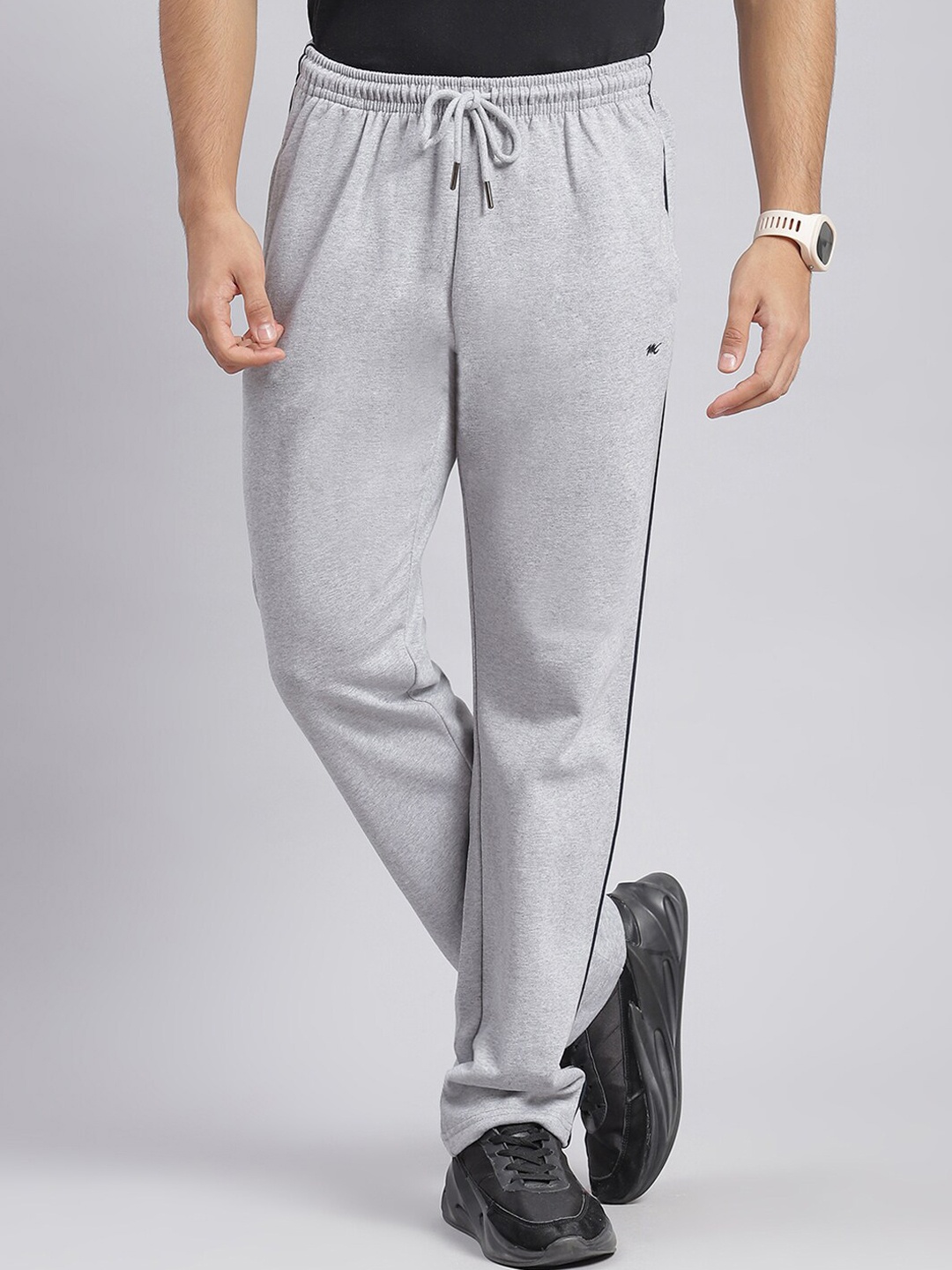 

Monte Carlo Men Regular Fit Track Pants, Grey